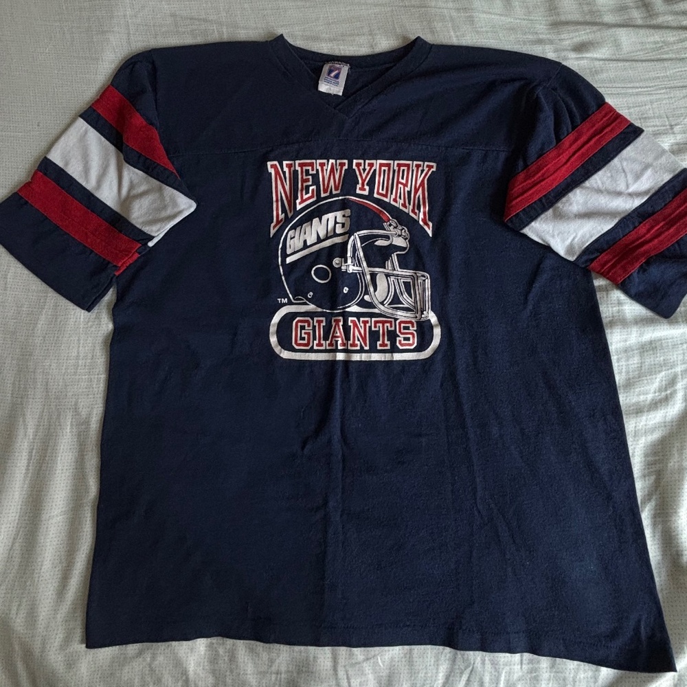 Vintage Large 80s/90s NFL Giants Jersey Shirt
